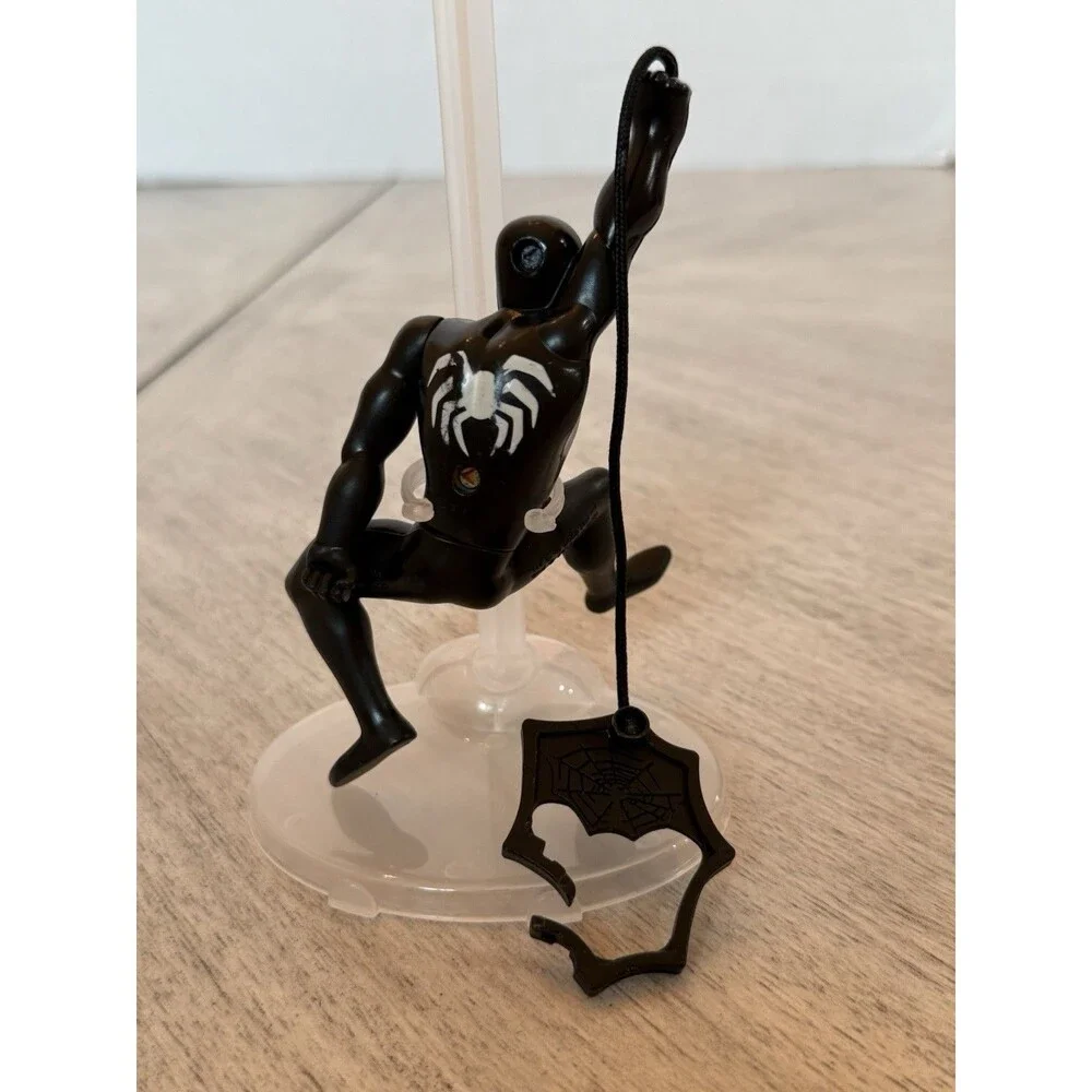 Spectacular Spiderman Venom Keychain Clip 2009 McDonald's Toy‎ Marvel Happy Meal